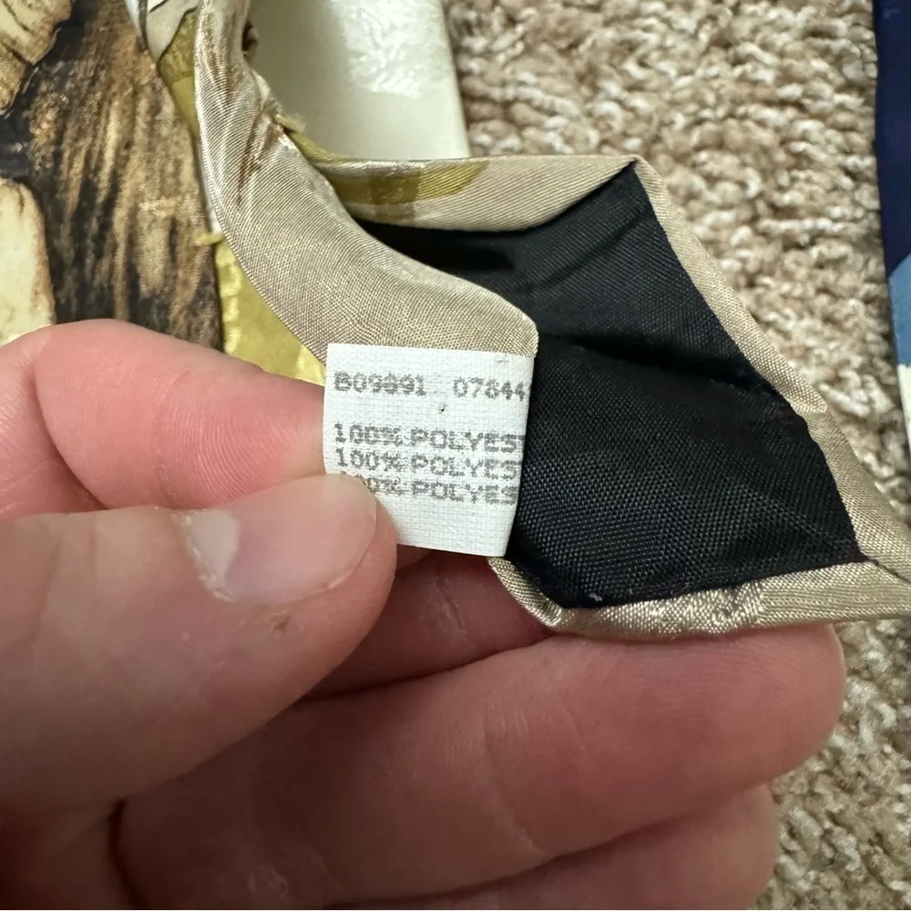 Animal‎ Tracks African Safari Animal Print Novelty Tie 100% Polyester - Picture 5 of 5